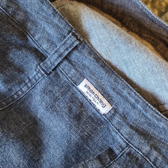 SIMON CHANG jean skirt - Picture 4 of 9